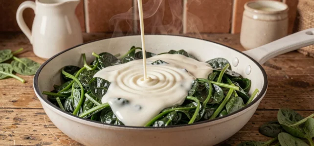 Lait ou crème : le secret pour réussir la cuisson des épinards à la perfection Lait ou crème : le secret pour réussir la cuisson des épinards à la perfection